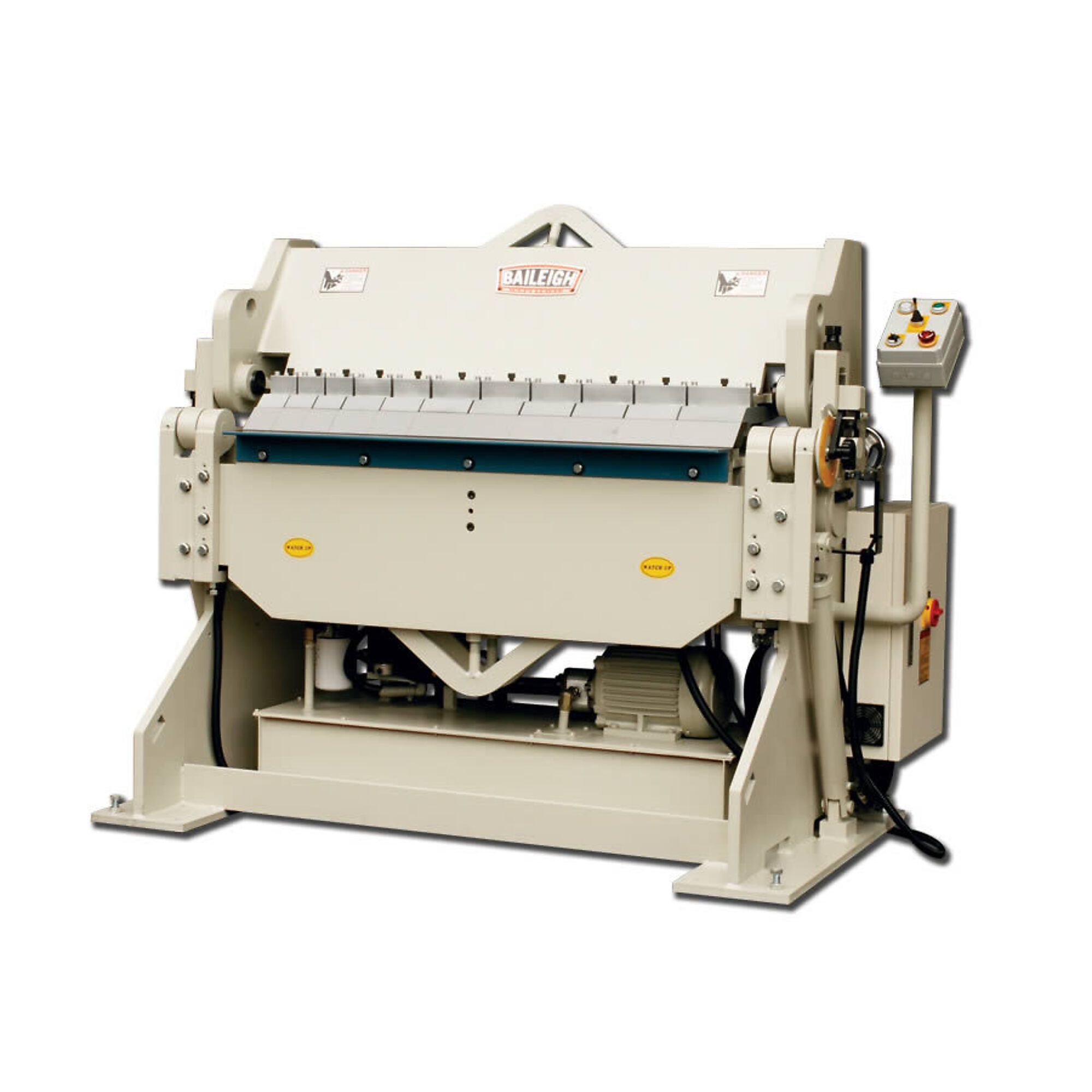 Baileigh, Hyrdraulic Box Pan Brake, Max. Material Gauge 10 Model# BB-4810H